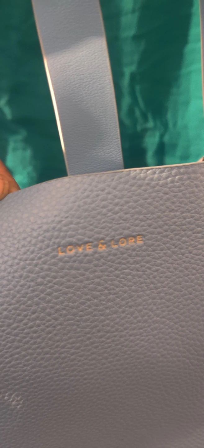 LOVE & LORE Periwinkle Blue Tote Bag - photo 3