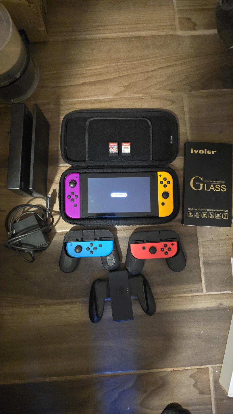 Nintendo Switch Console with Game & Accessories