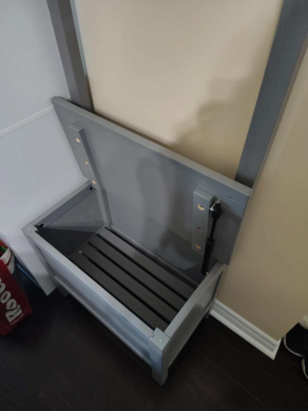 Ikea Hemnes coat rack with storage bench - photo 2