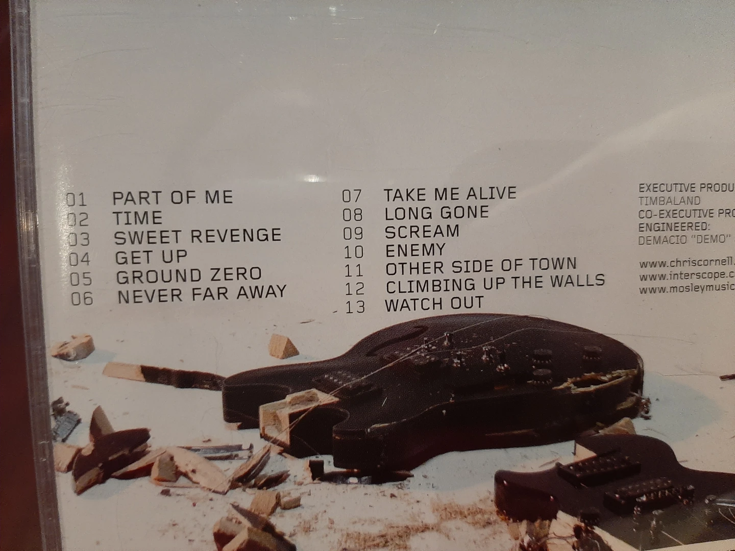 Chris Cornell - Scream CD - photo 2