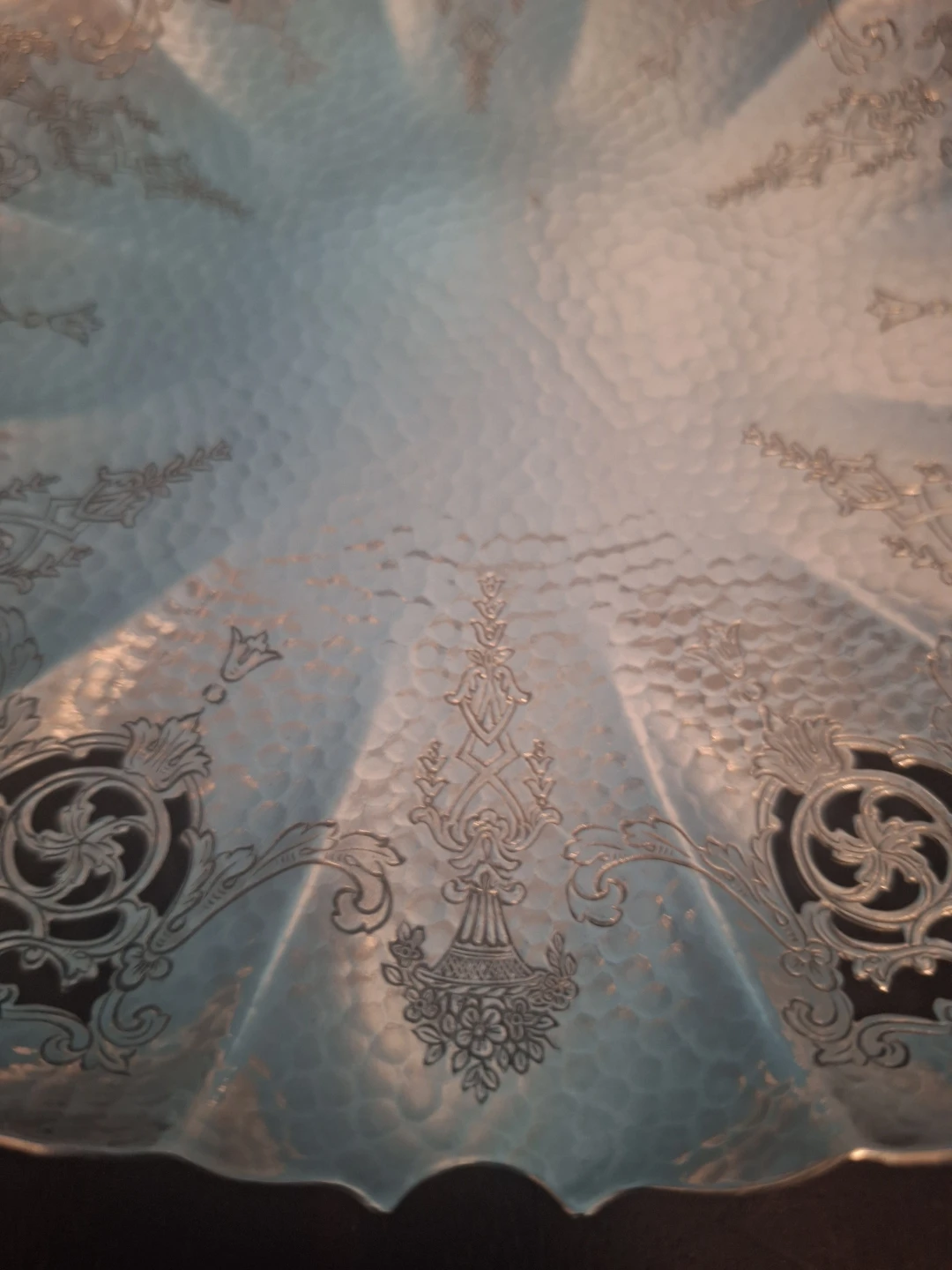 Antique 1920s  Silver-plated Bonbon Dish by Roden Brothers - photo 2
