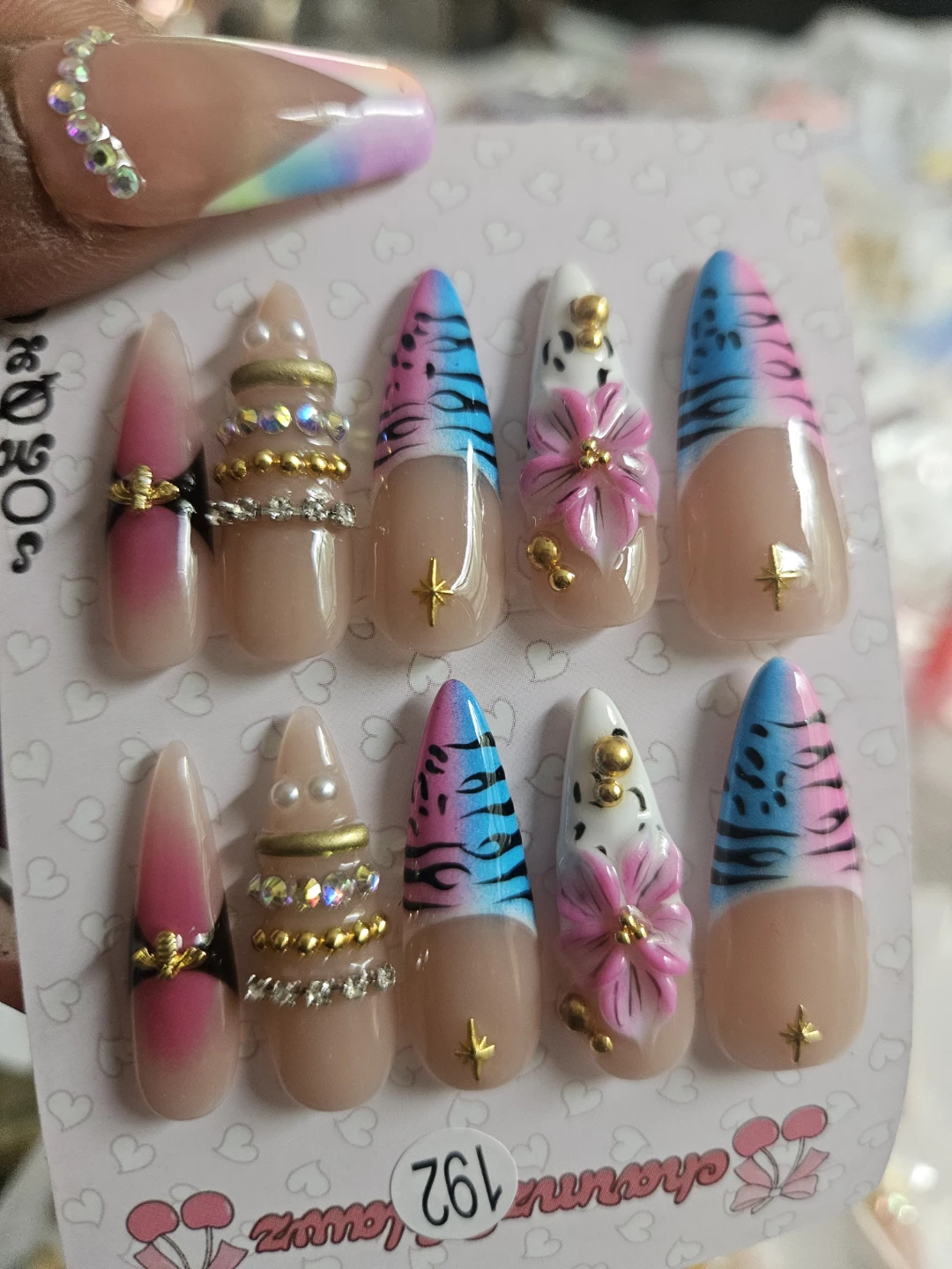 Handmade Press on nails $6 each - photo 4
