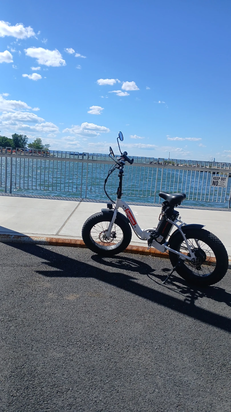 AD Supreme Folding Fat Tire Electric Bike - photo 2