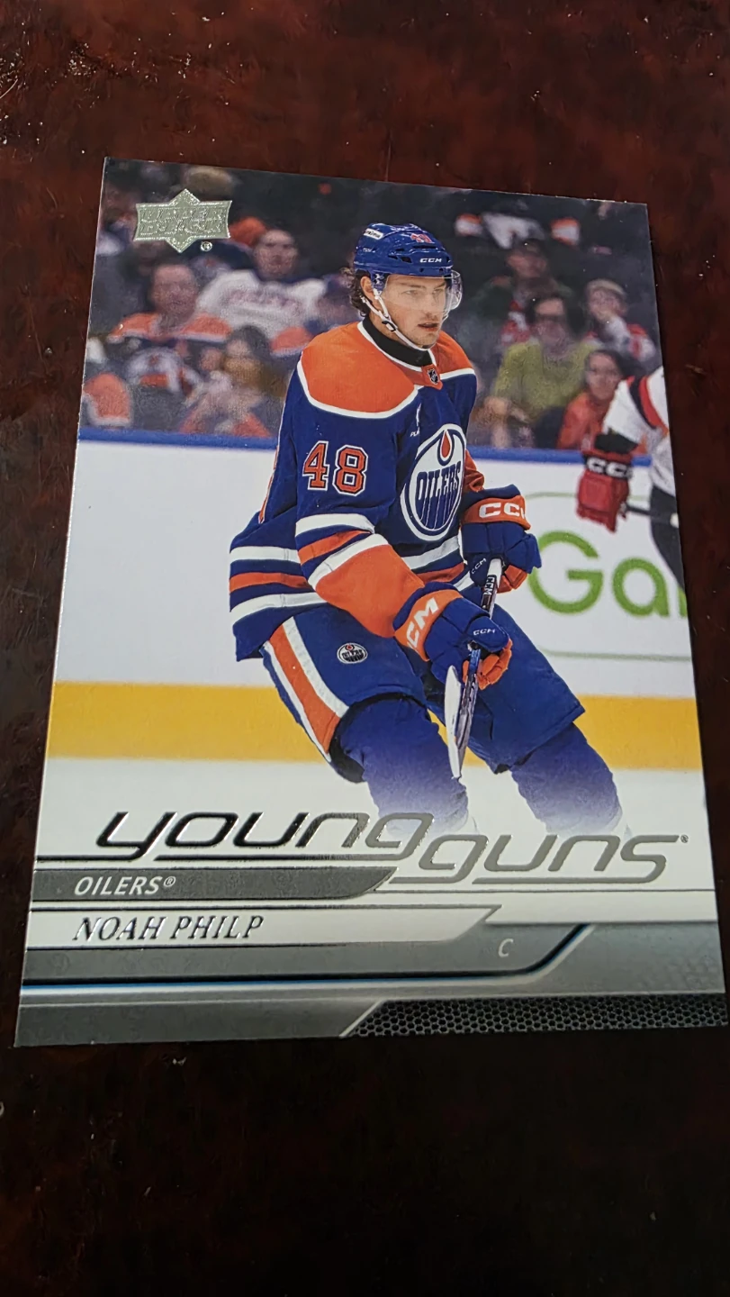 Noah Philp Young Guns Hockey Card - 2024-25 Upper Deck Series 2