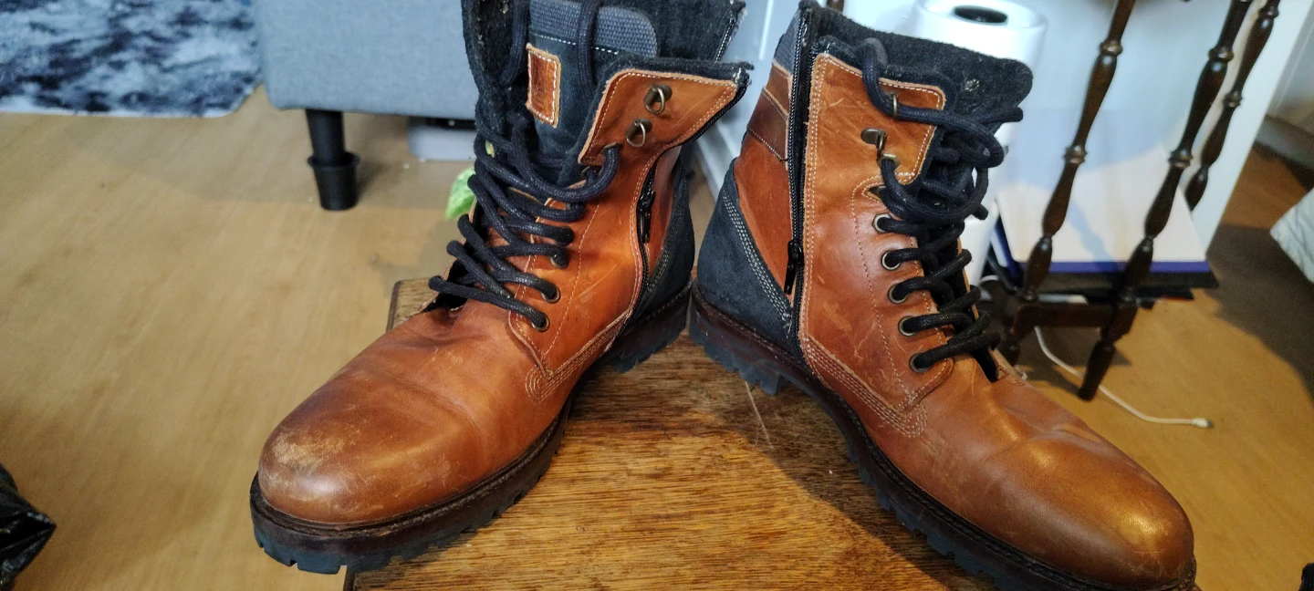 Aldo Brown Lace-up Work Boots - photo 2