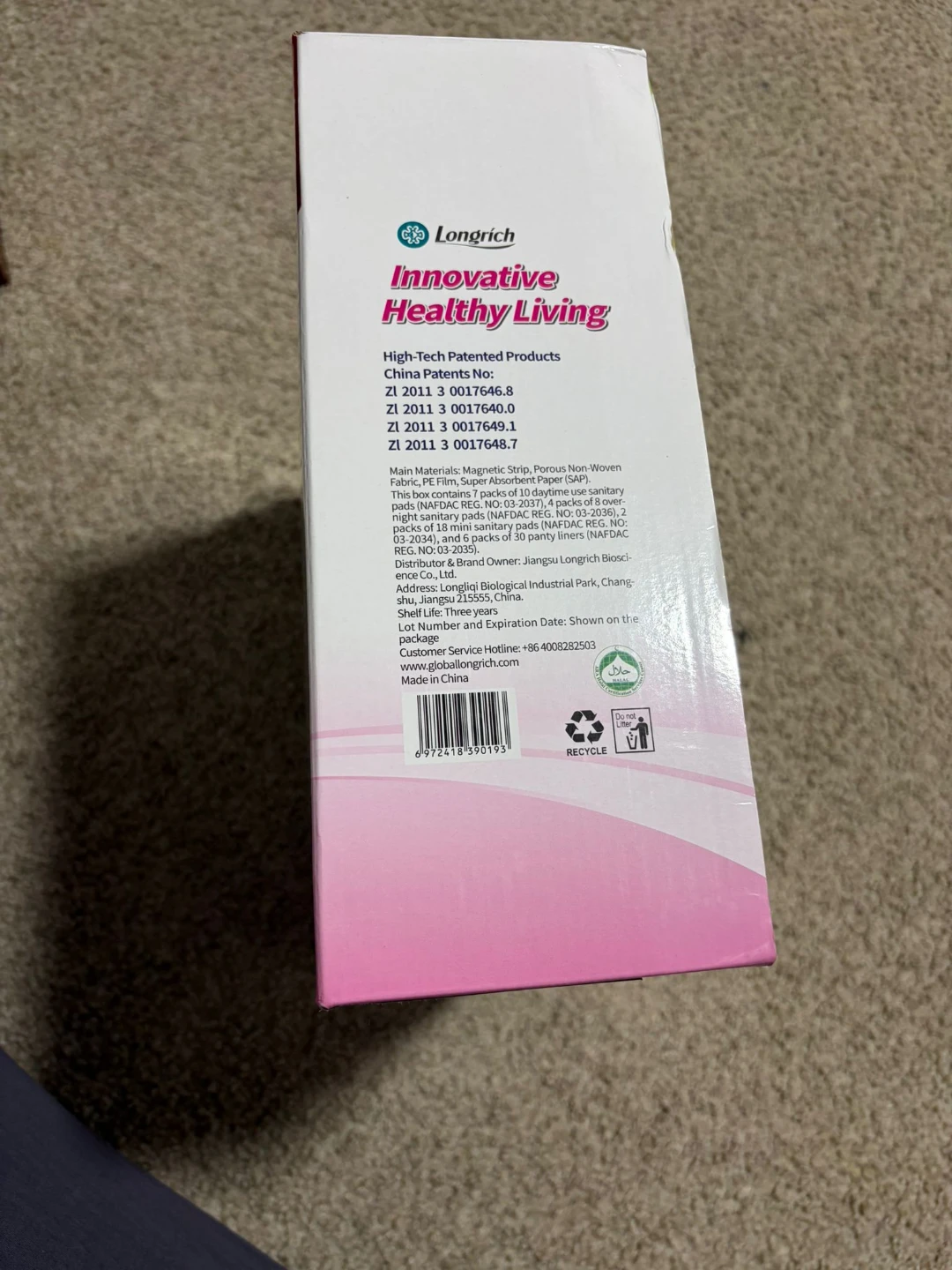 Superbklean Magnetic Sanitary Pads Combo Box 2024 Upgrade - photo 3