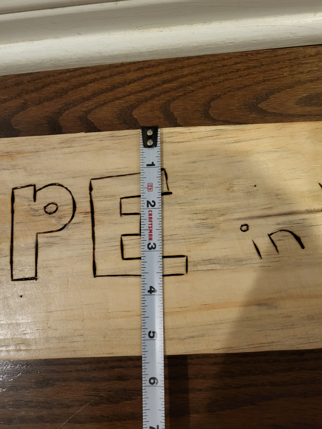 Wooden Sign "Hope in the Lord" - photo 2