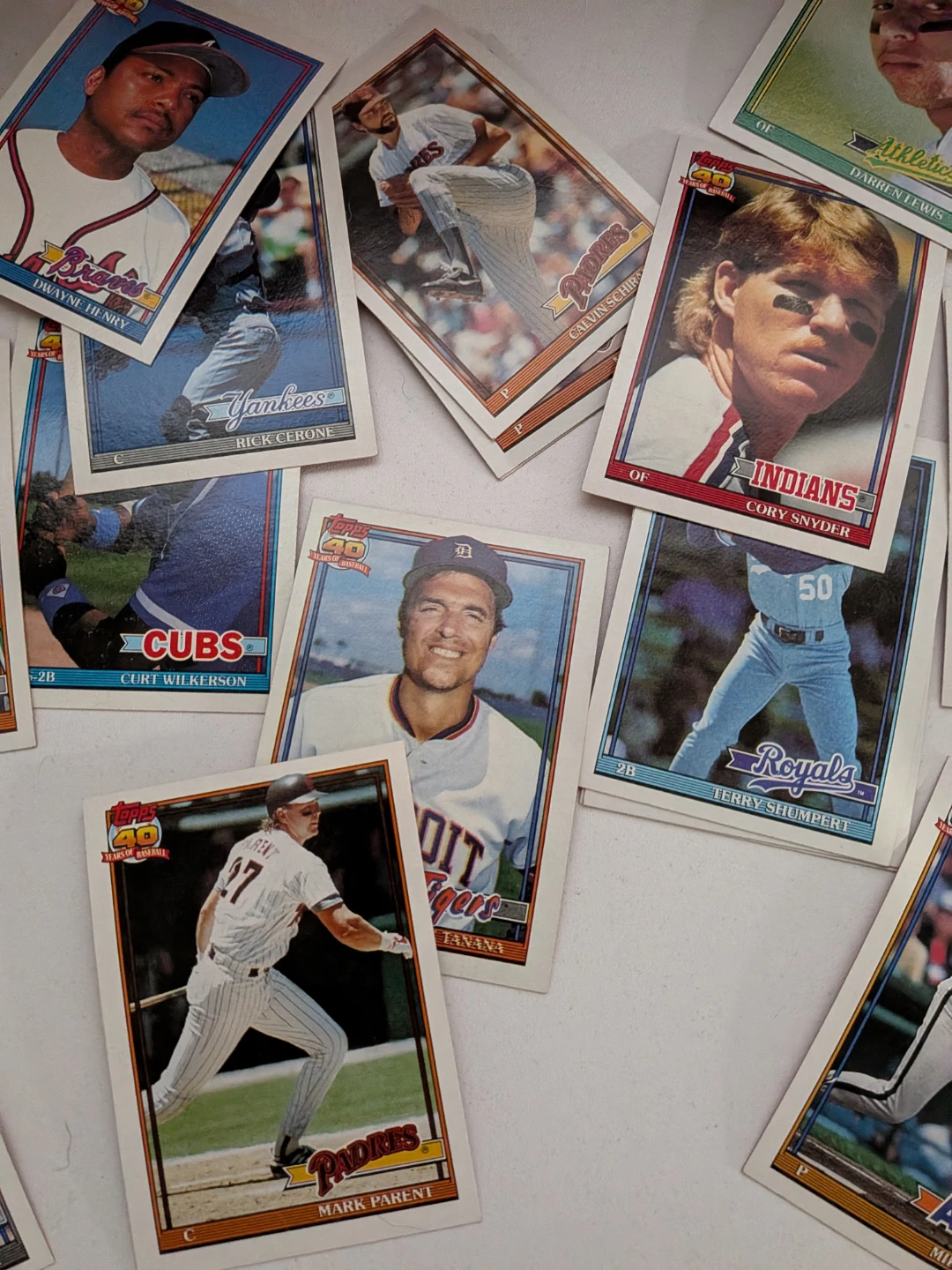 Collection of 1980s Baseball Cards