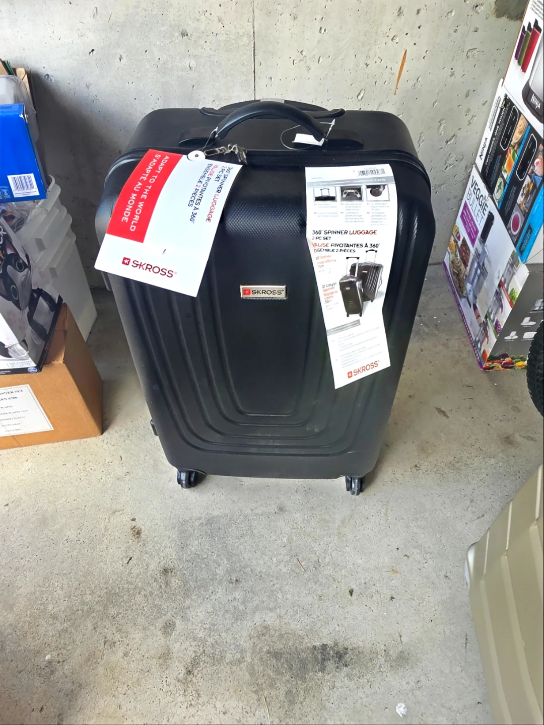 Stress 360 Soinner luggage  2pcs set