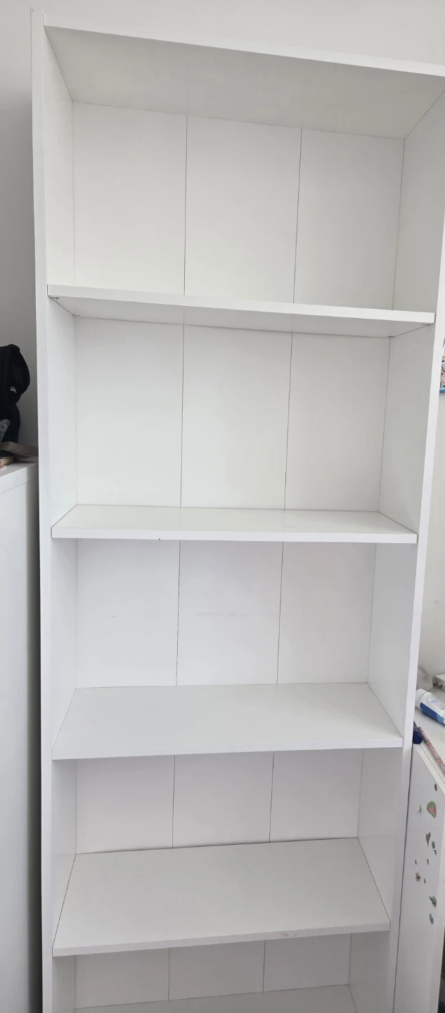 White Bookshelf