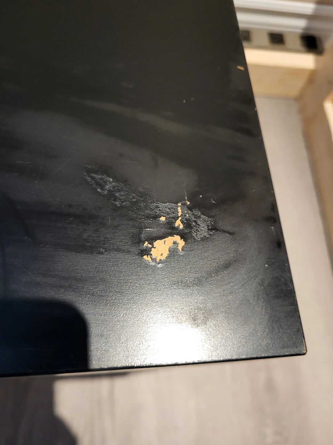 Black IKEA LACK Side Table - photo 3