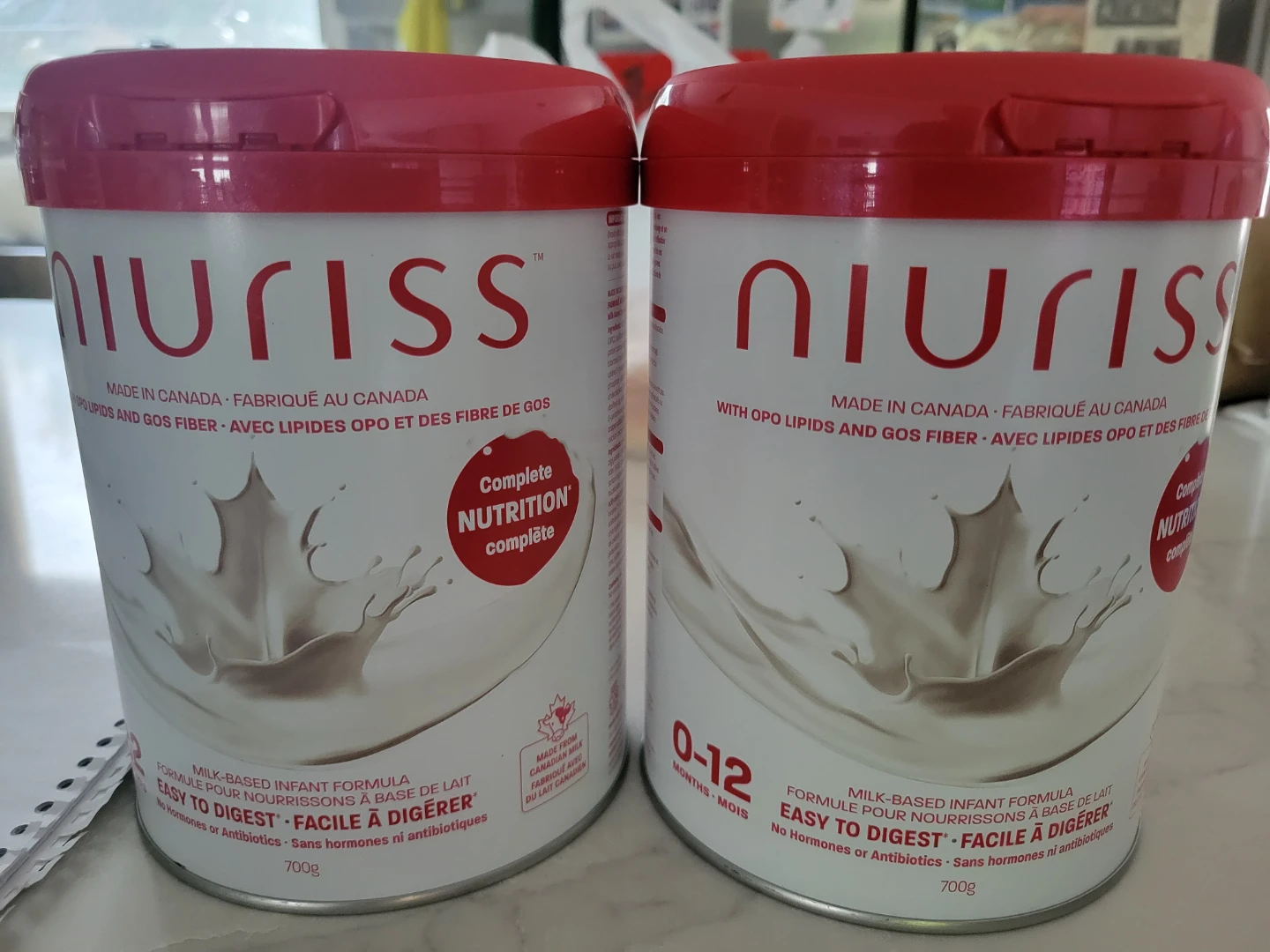 Niuriss Milk-Based Infant Formula, 0-12months, 700g