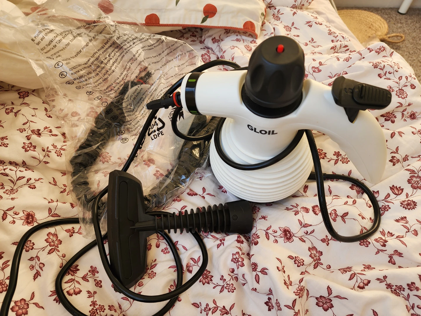 GLOIL Portable Steam Cleaner with Accessories