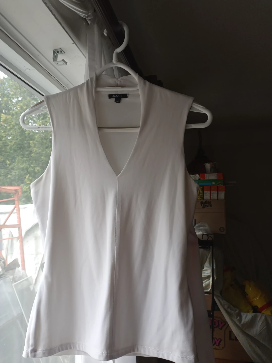 JACOB Sleeveless V-Neck Top