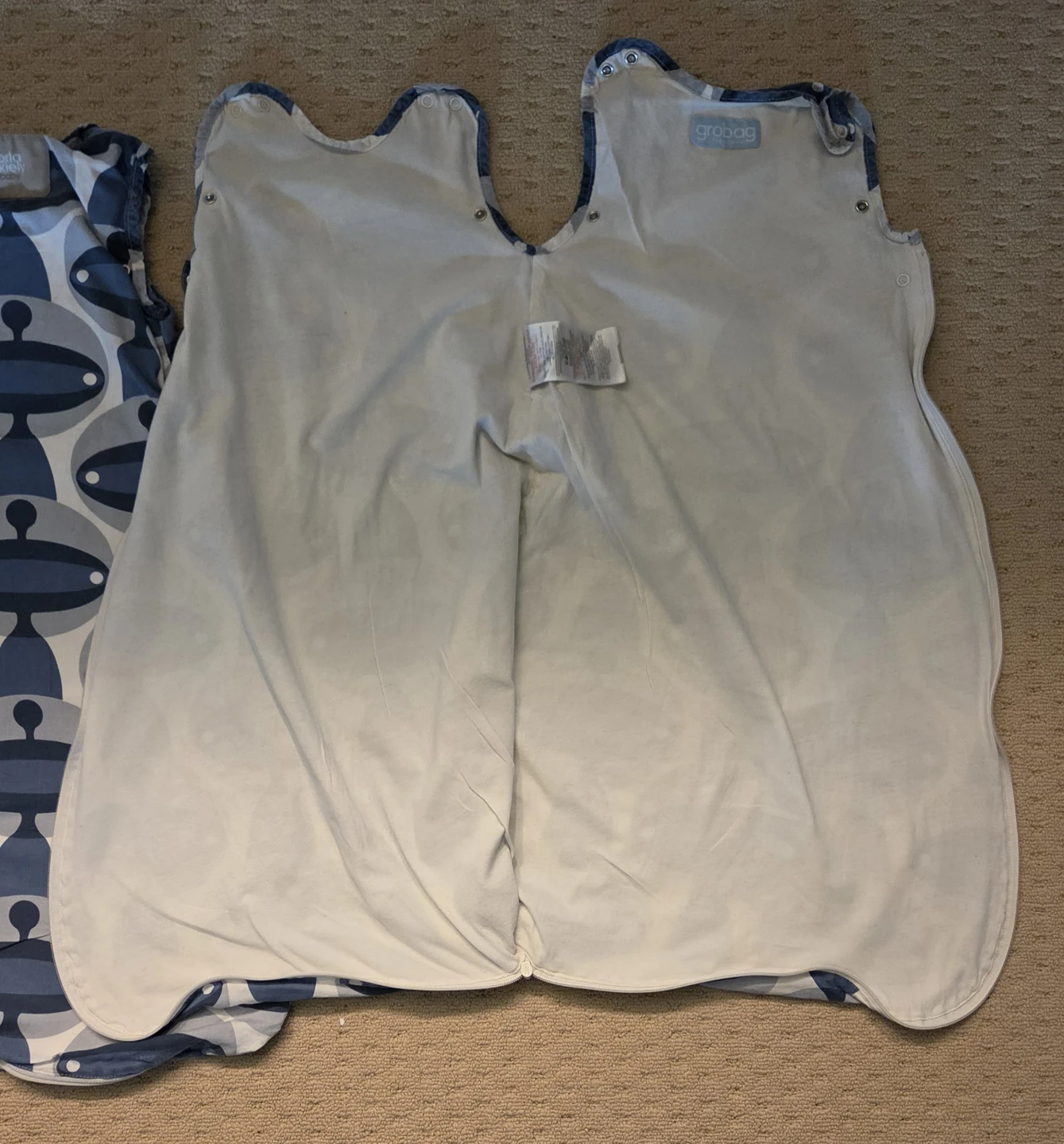 Baby Grobag ( Orla Kiely Baby ) Paired for Twins. - photo 2