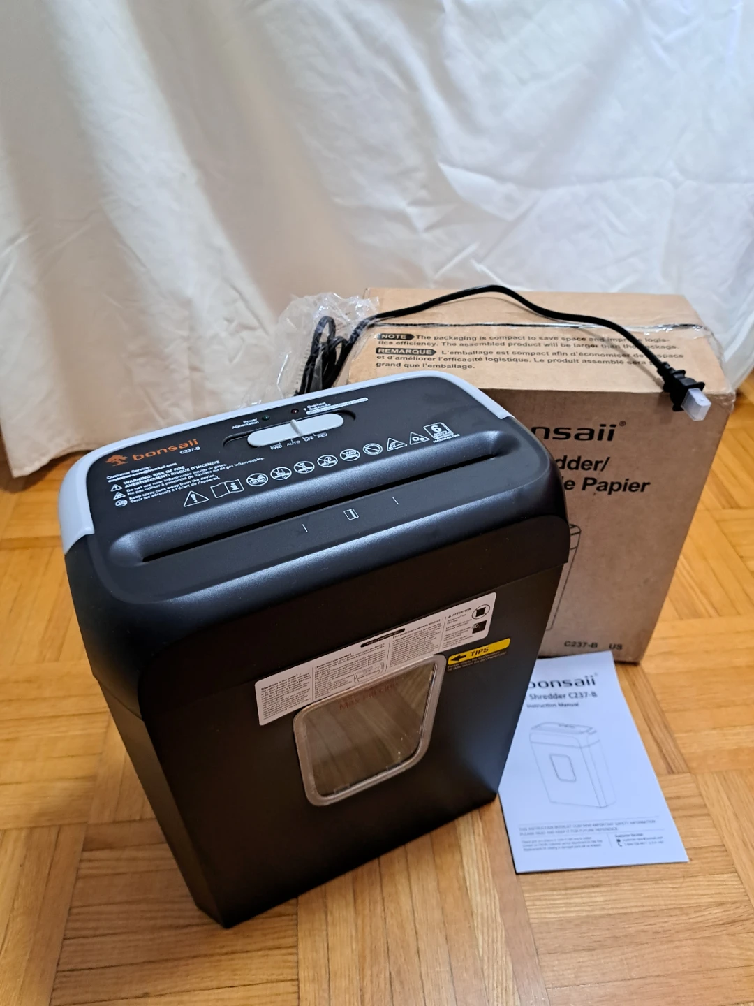 Bonsaii C-237 b paper sherrder