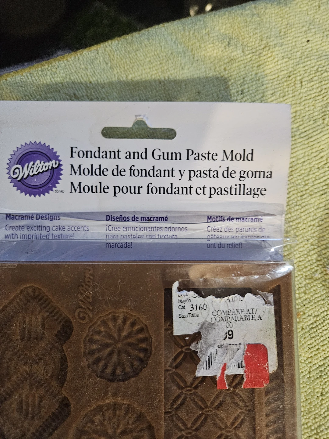 Wilton Fondant and Gum Paste Mold - Macramé Designs - photo 3