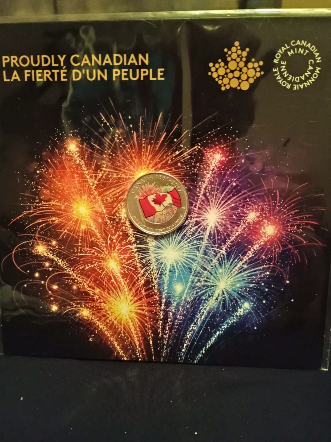 2017 Royal Canadian Mint $5 Fine Silver Coin - Proudly Canadian