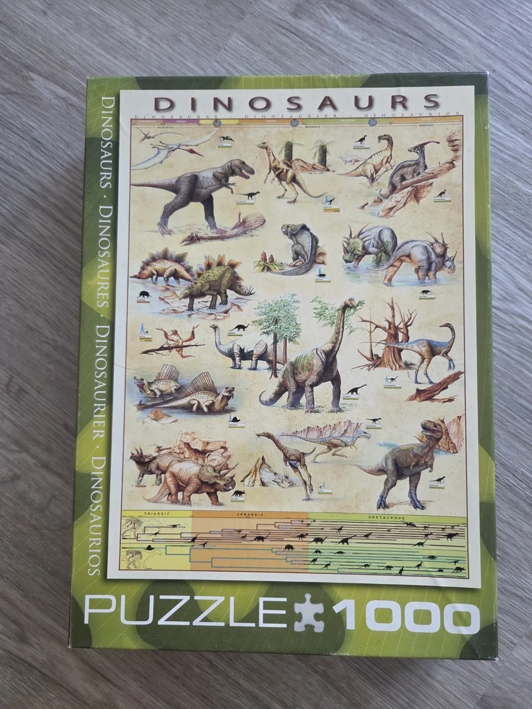 1000 Piece Dinosaur Puzzle