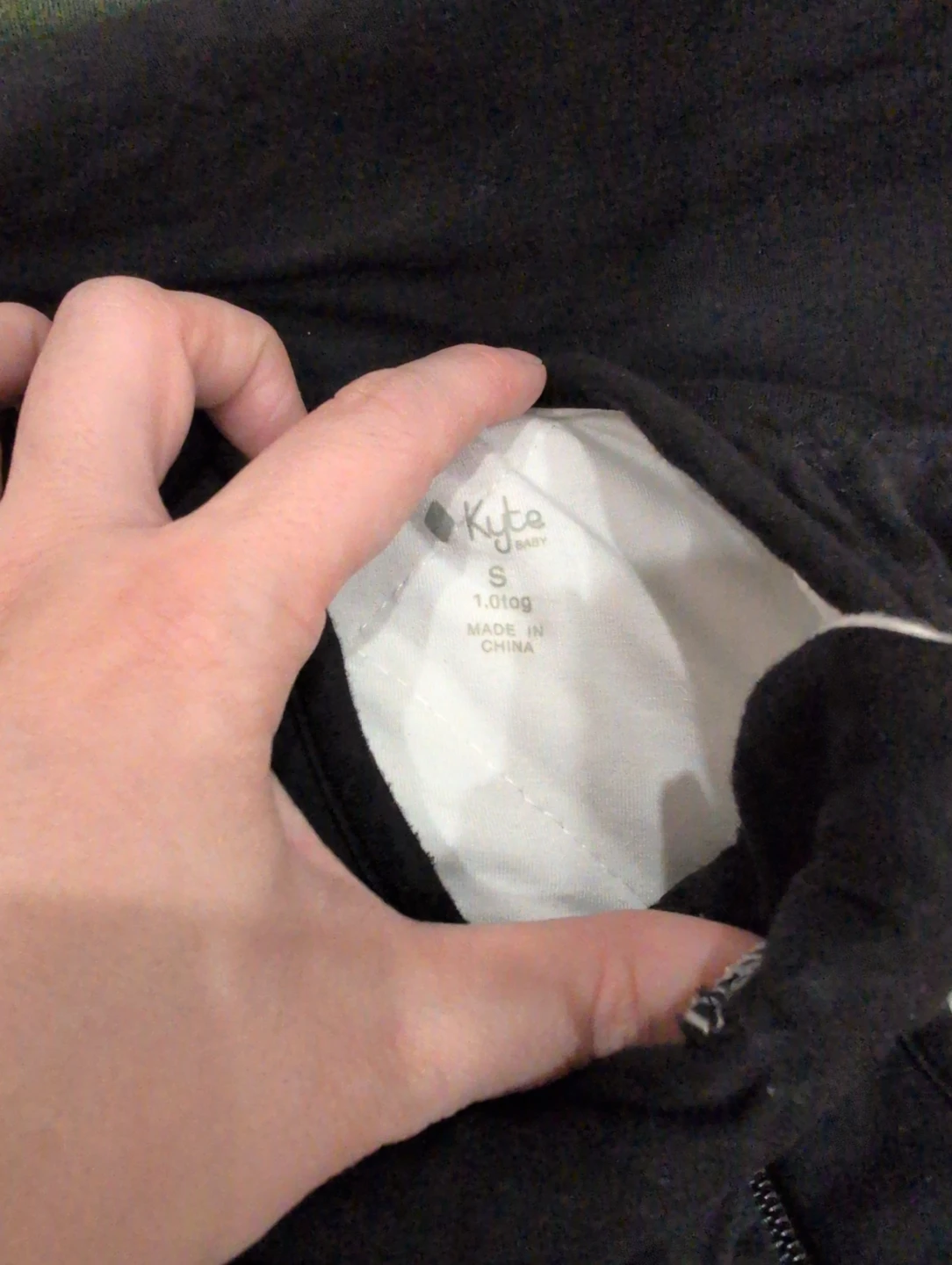Black Kyte Baby Sleeping Bag sz small 1 tog - photo 5