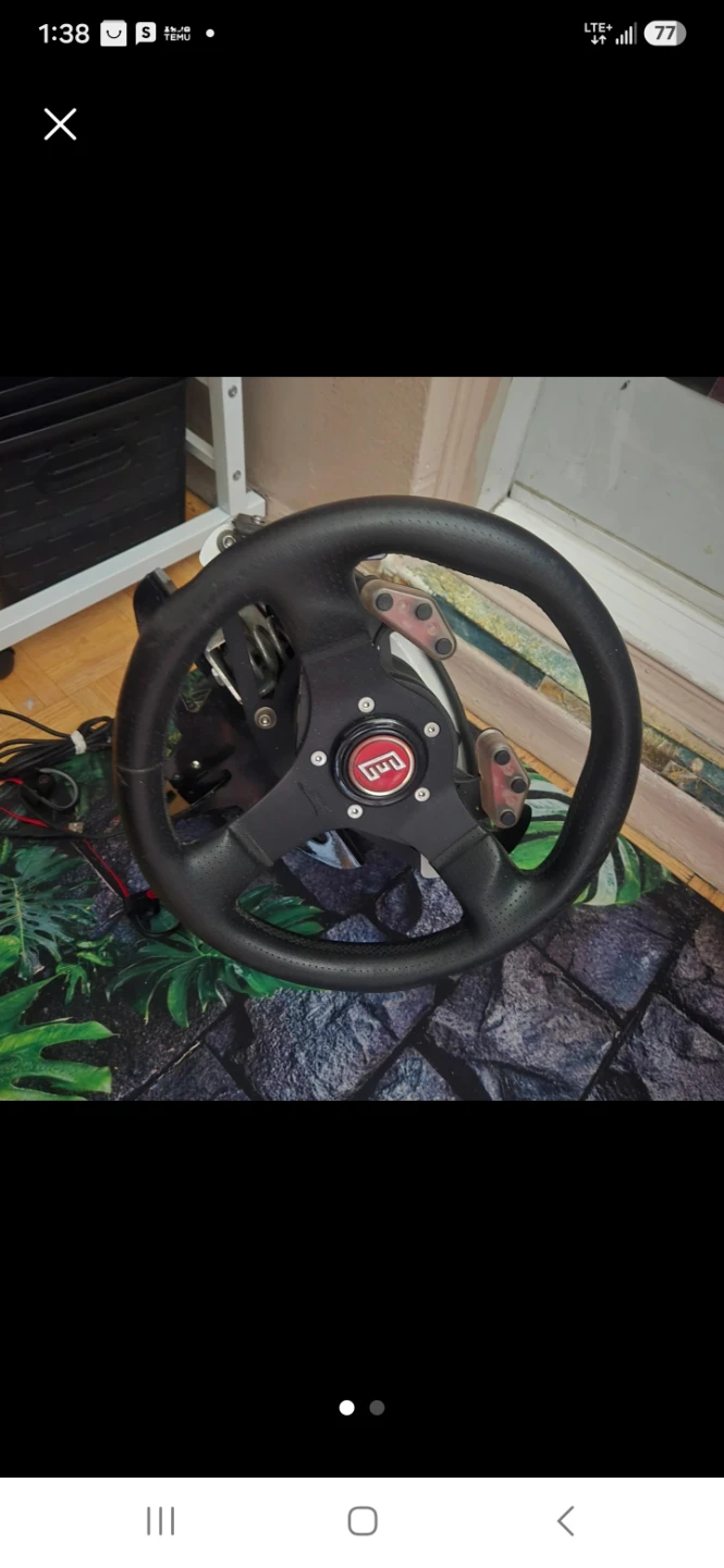 Pc steering wheel