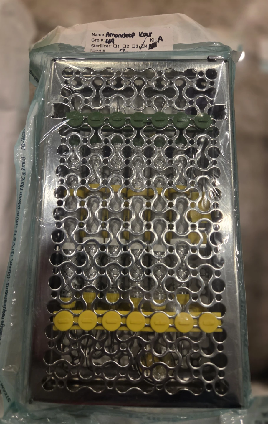 Sterilization Cassette with Dental Handpiece - photo 2