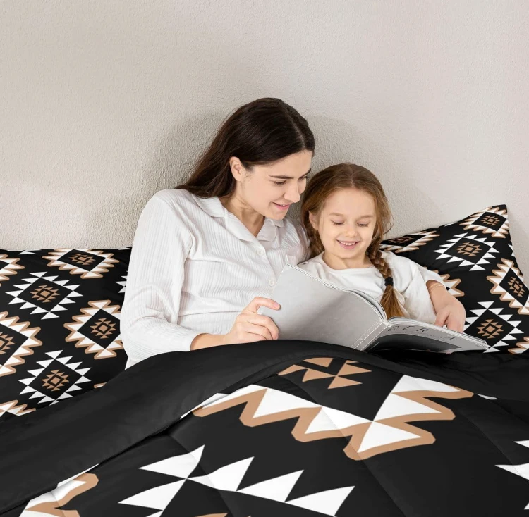 Western Aztec Comforter Set Queen Size - photo 4