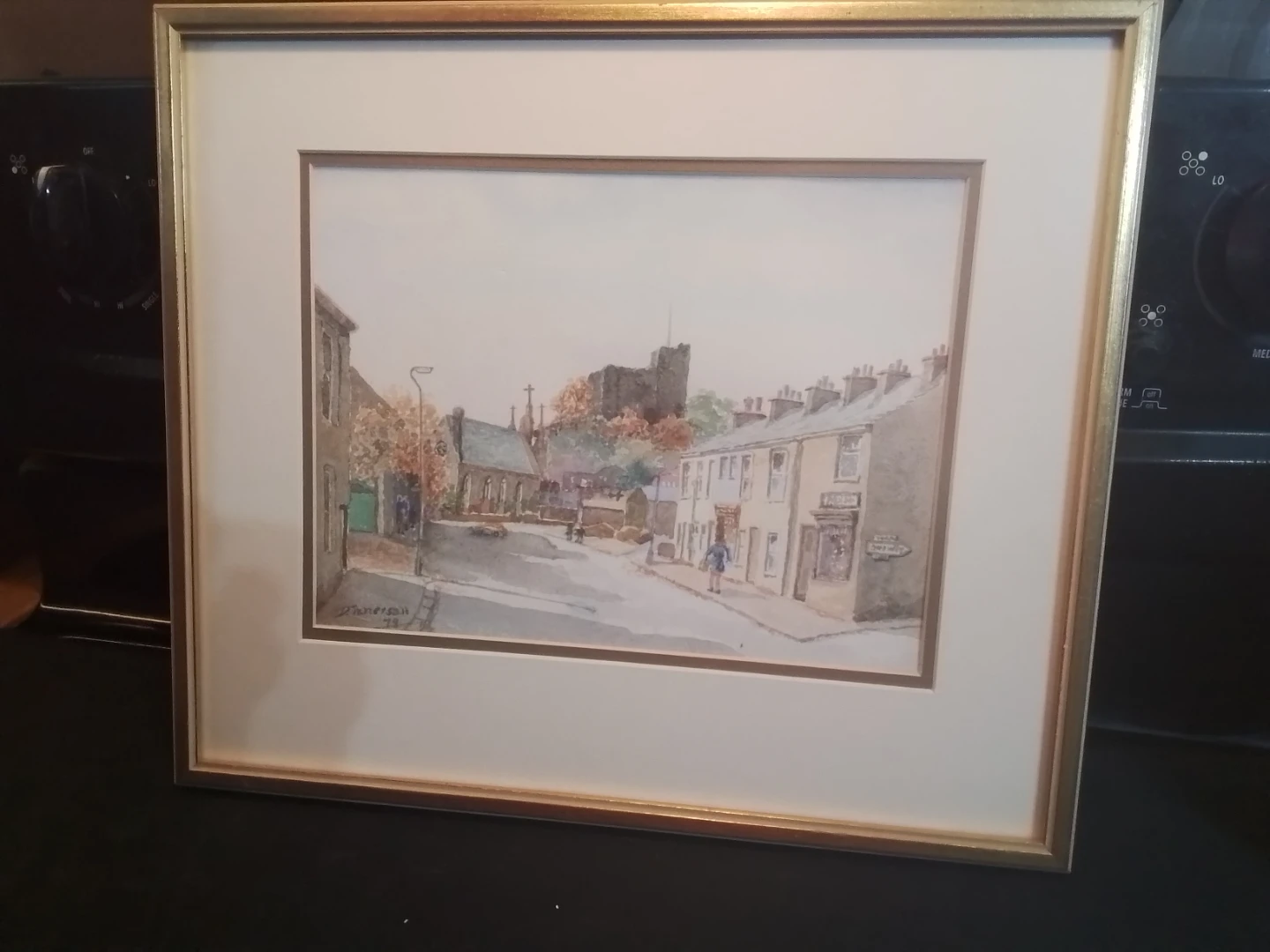 Original 1978 Watercolor Painting