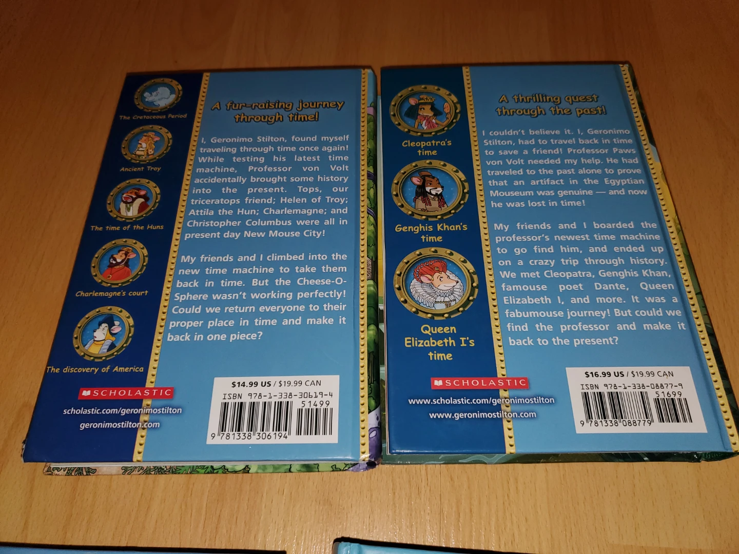 ($4 each) Geronimo Stilton Hardcover Books - photo 5