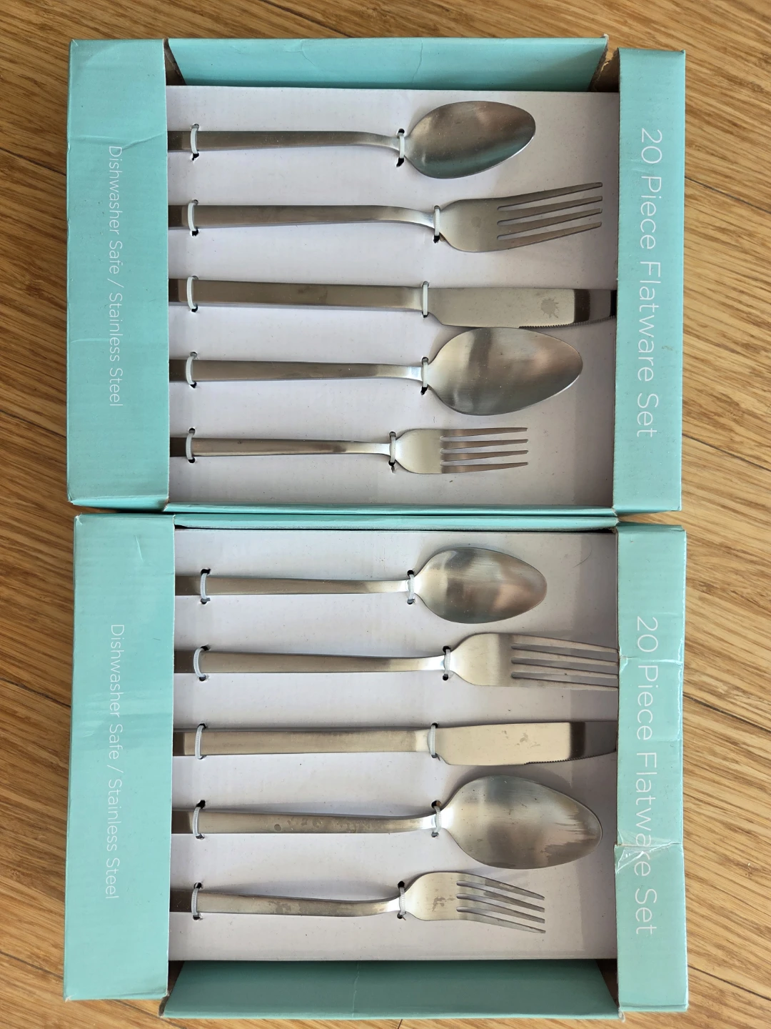 20 Piece Flatware Set - Stainless Steel - photo 4
