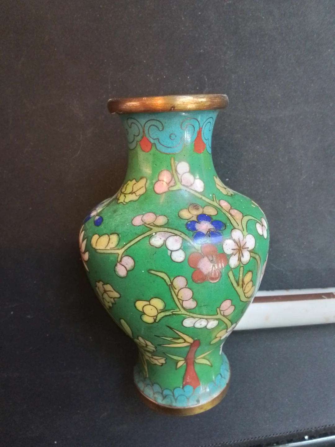 Cloisonné Vase with Floral Design – Republic Period 1912–1949 - photo 2