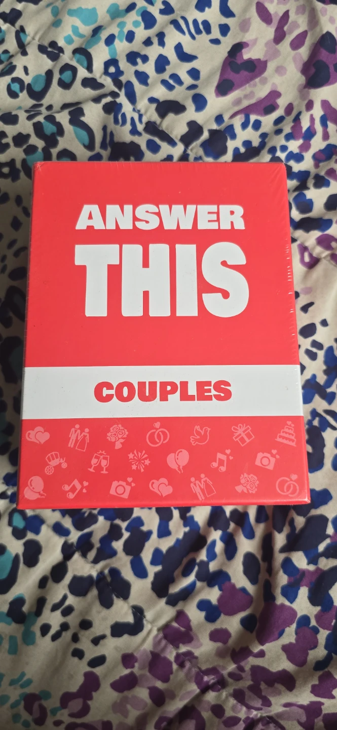 UNOPENED: Answer This - Couples Card Game (Gift Idea)