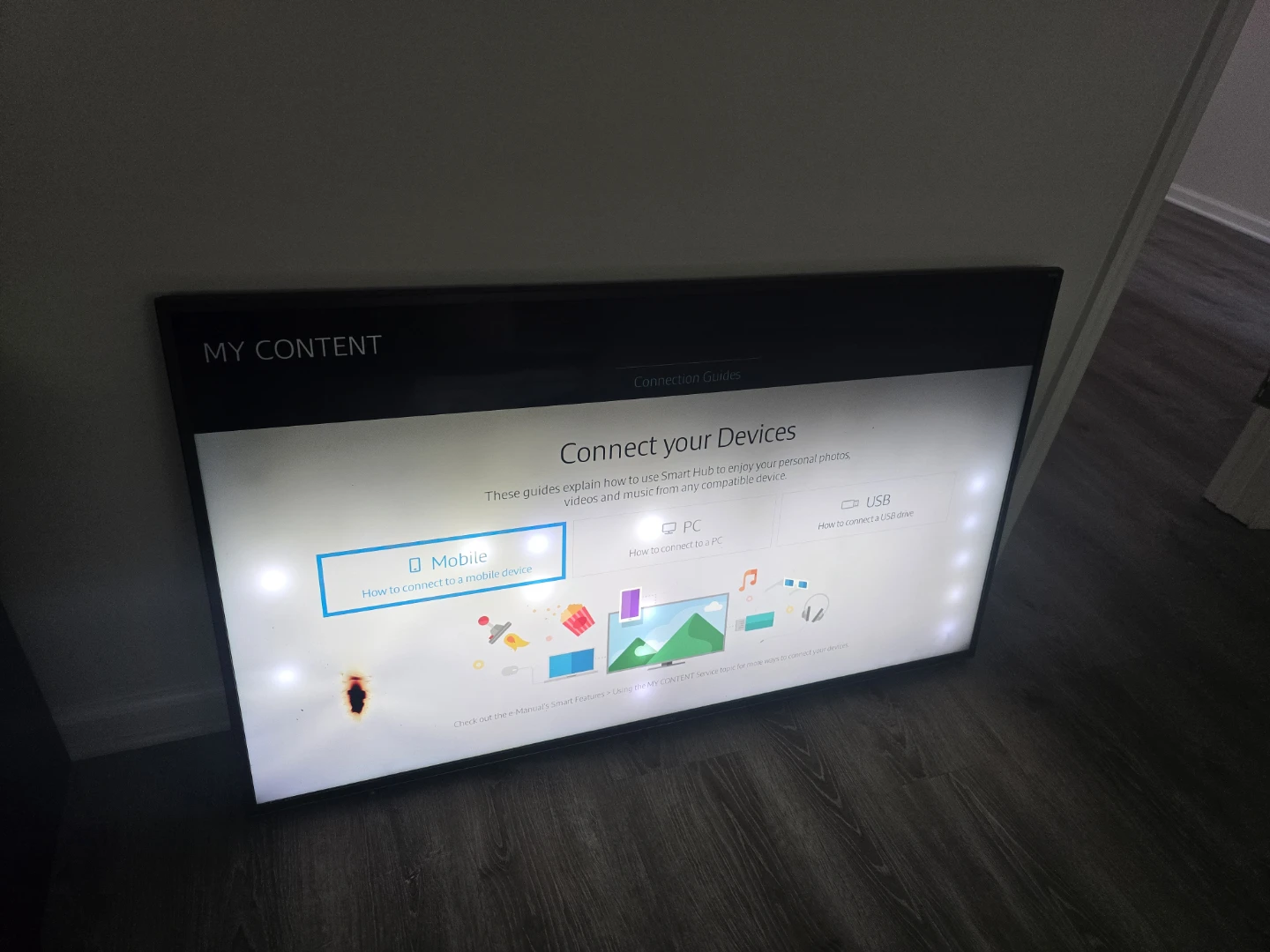2 free TVs 55" and 40"