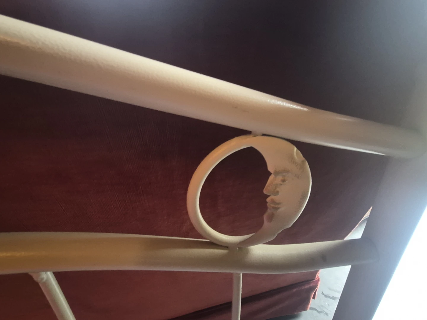 Metal Bed Frame with Sun, Star, and Moon Motifs - photo 5