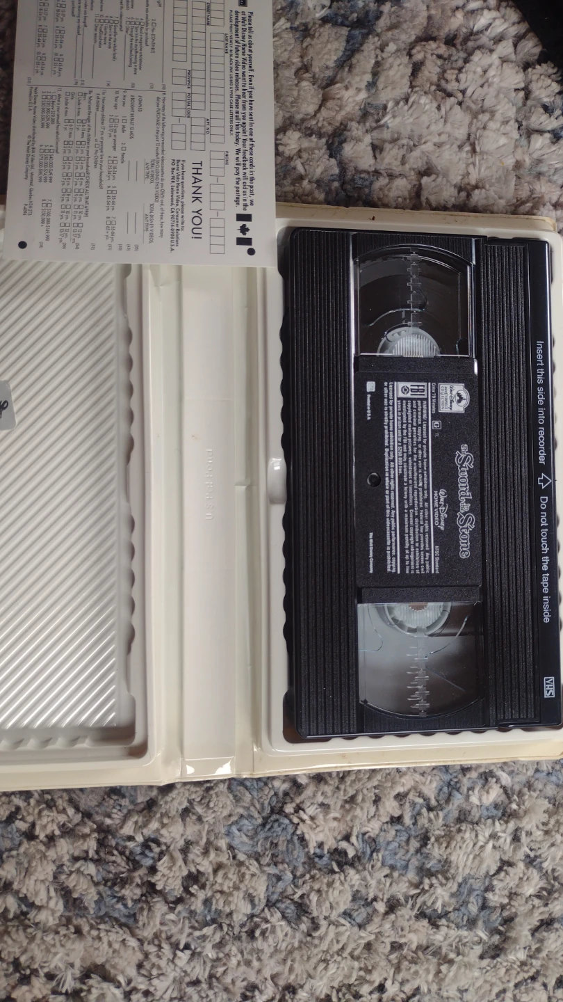 VHS --The Sword and the Stone - photo 3