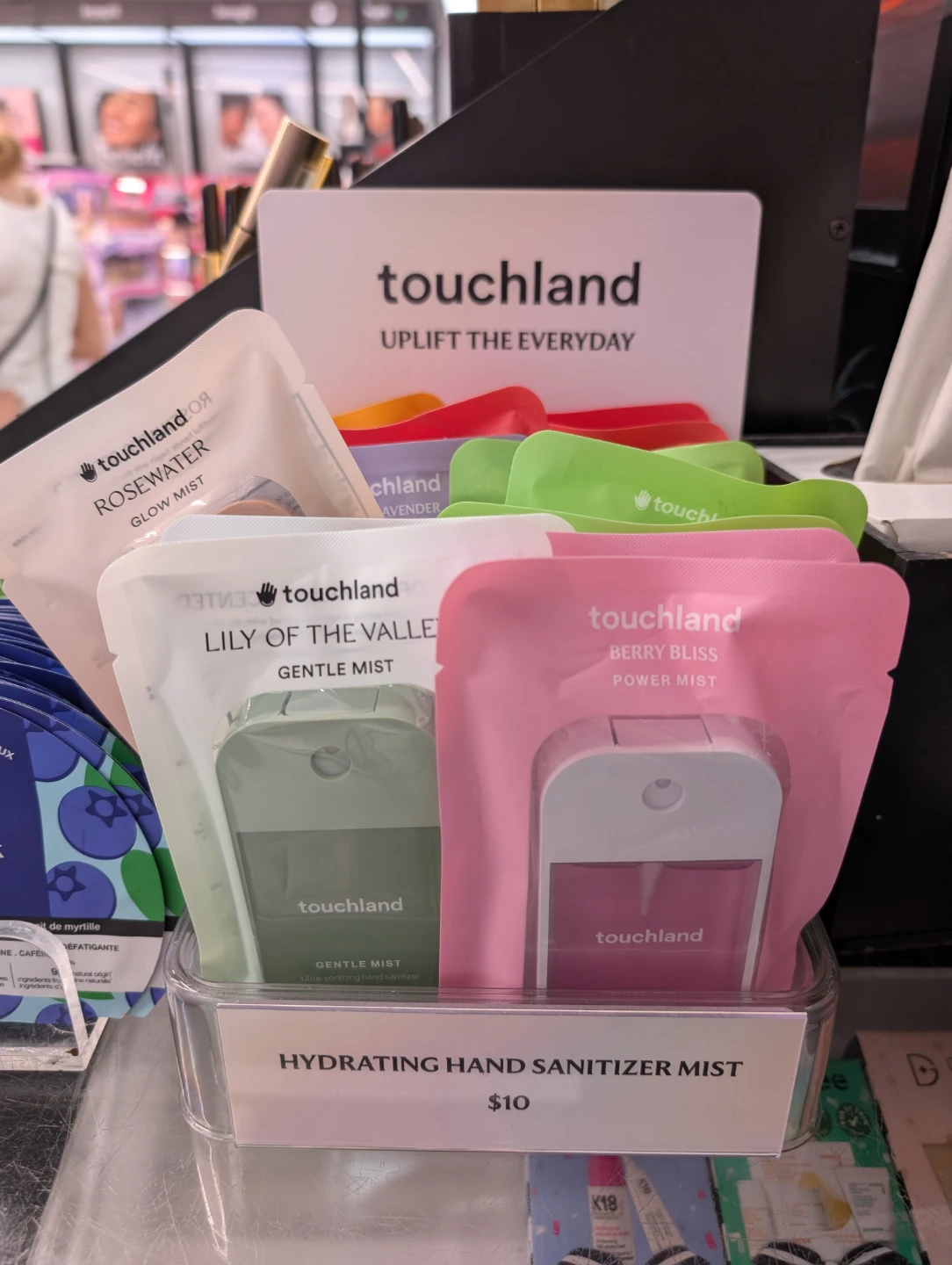 Brand New Sephora Touchland Hydrating Hand Sanitizer Mists