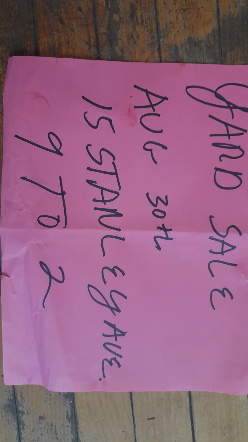 Yard Sale August 30th - photo 2