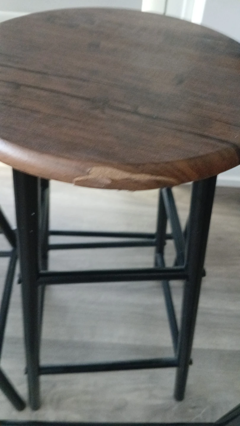 Bar Table and Stools Set - photo 3