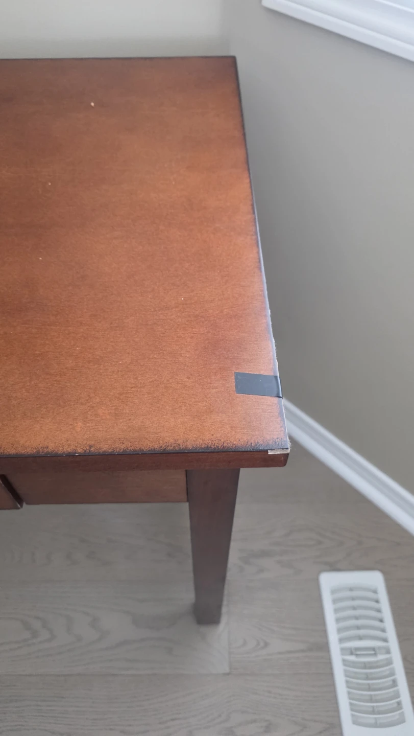 Wooden Desk with Drawers - photo 5