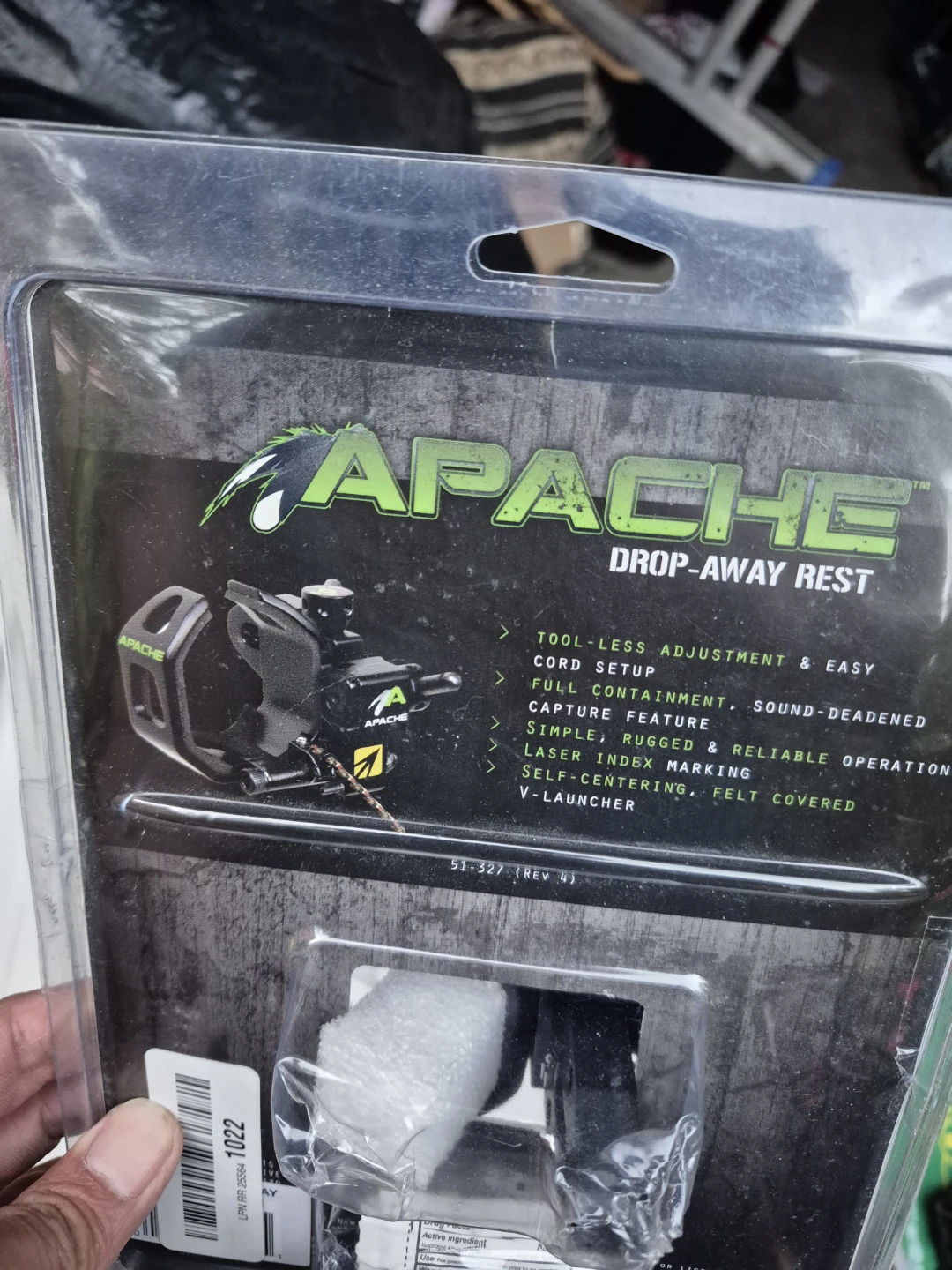 NAP Apache Drop-Away Arrow Rest. ( Left hand)