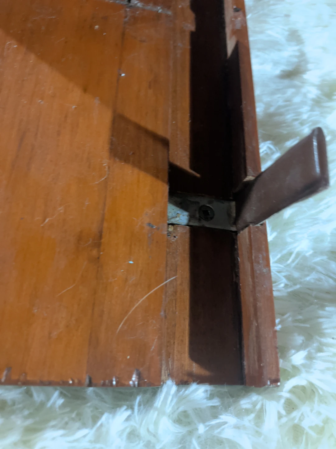 Wooden Bedside Book Shelf - photo 5