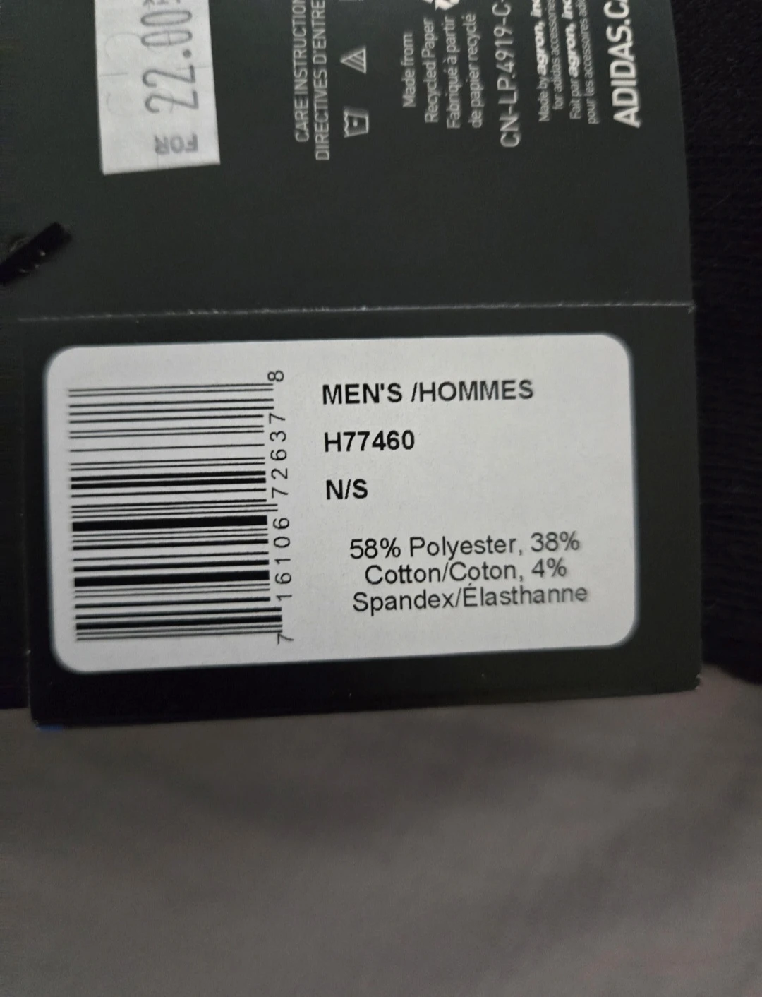 Adidas - Men's cushioned Climalite socks - 3 pairs - photo 4
