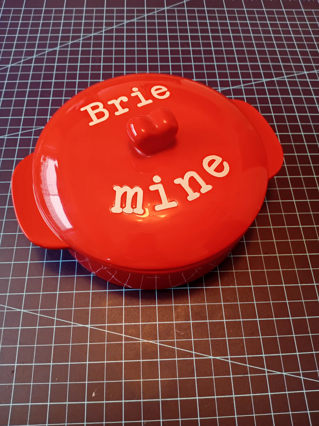 Red Brie mine Baking Dish with Spoon - photo 2