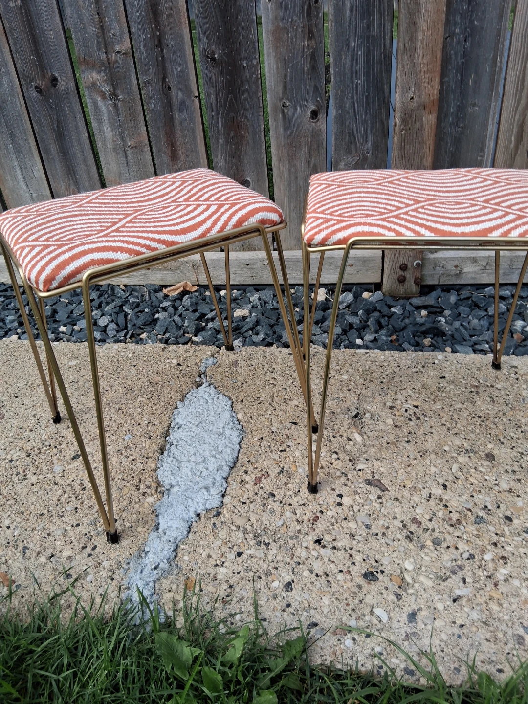 Vintage Accent Stool Set