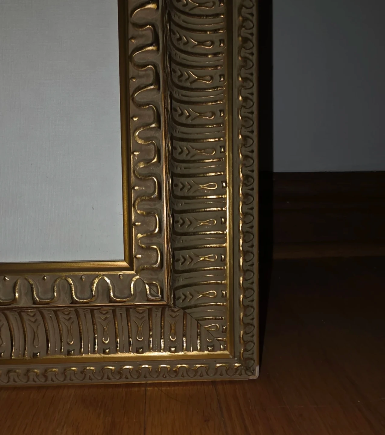 Detailed Golden Framed Mediterranean Art Print - photo 4