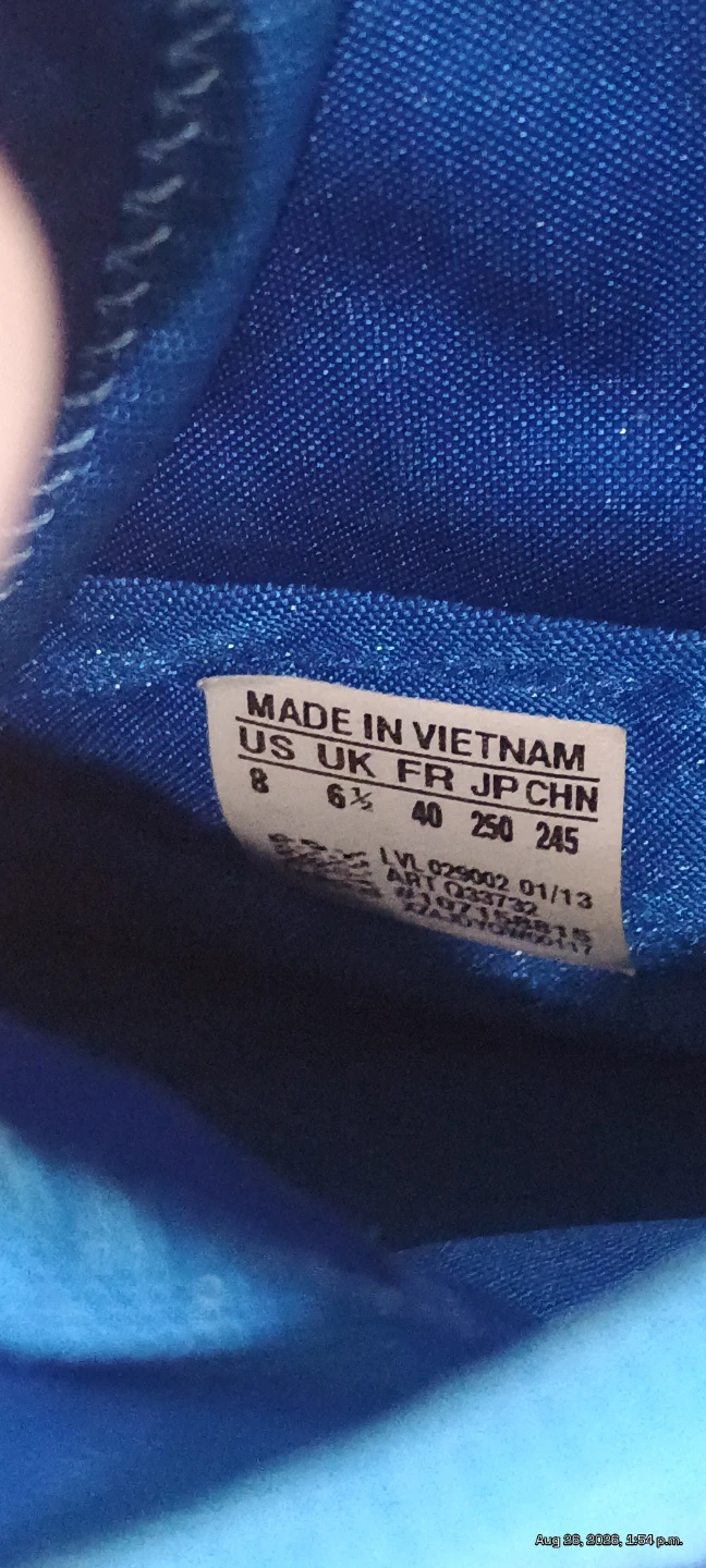 Adidas High Top Sneakers - Blue - photo 2