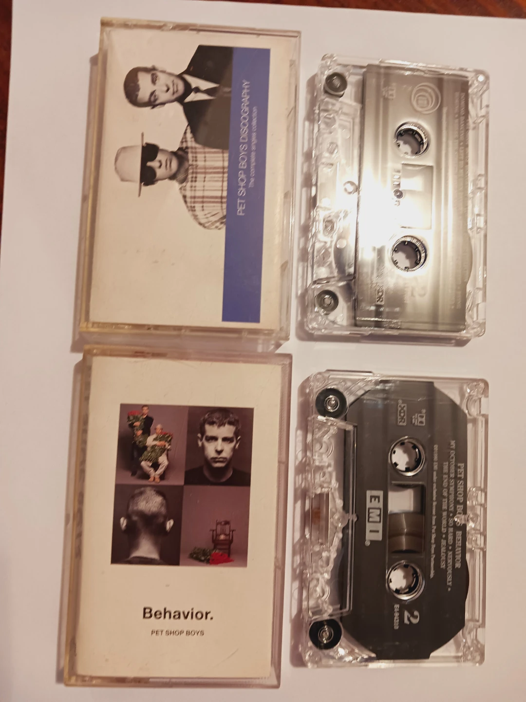 Pet Shop Boys Cassette Tape Bundle: Discography and Behavior - photo 2