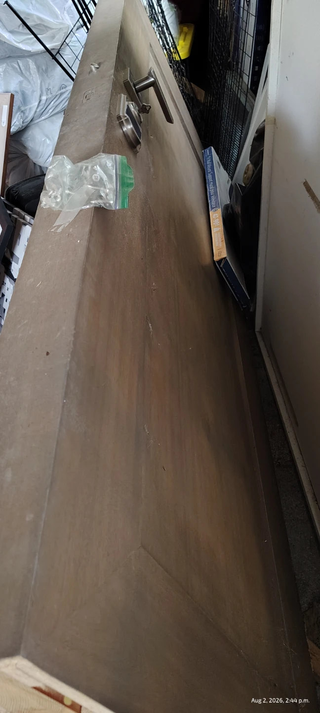 Wooden Interior Door with Hardware - photo 2