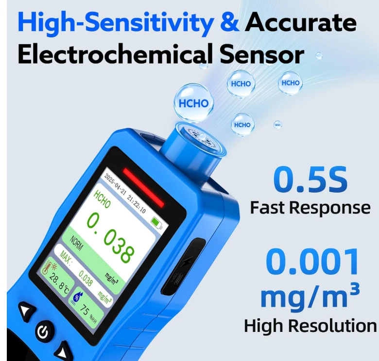 Formaldehyde Detector HCHO Monitor - photo 4