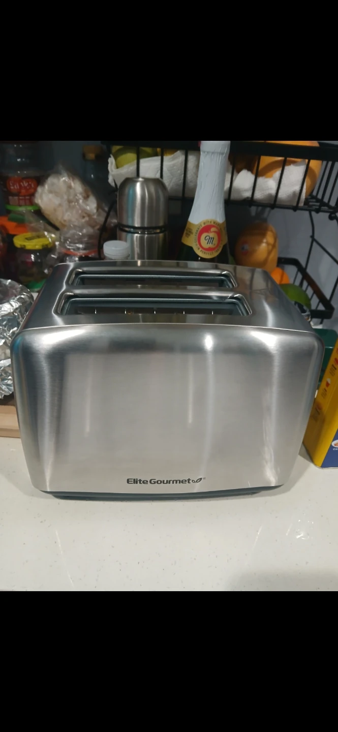 Elite Gourmet Stainless Steel Toaster